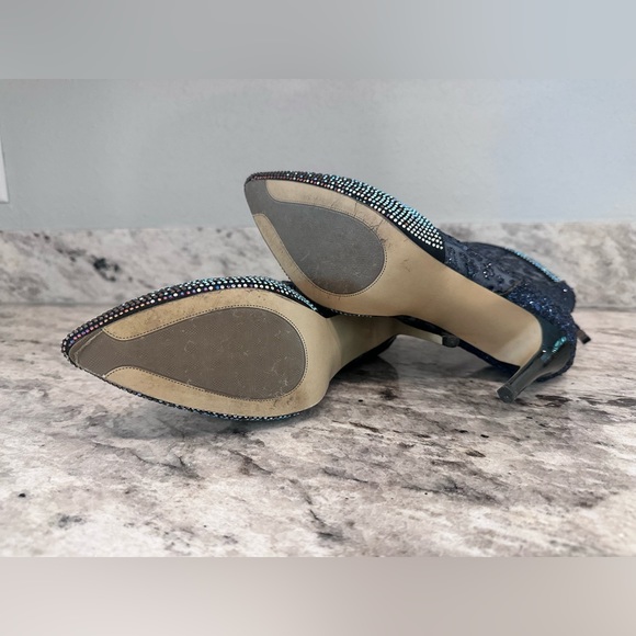 Thin High Heels Boots Women Zip Pointed Toe size 8 - Picture 11 of 11